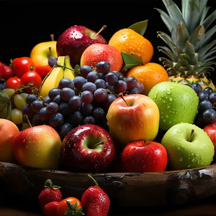 Fresh fruits and vegetables from Yara Fresh.